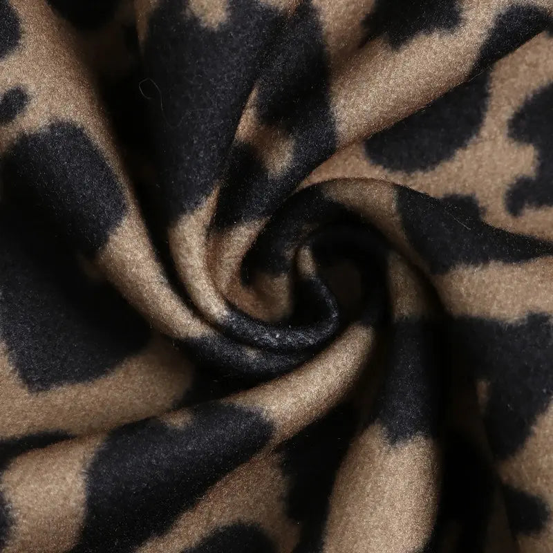 MODEVA® - Brown Leopard Coat