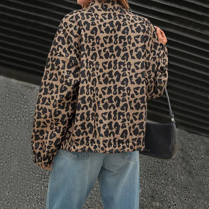 MODEVA® - Brown Leopard Coat